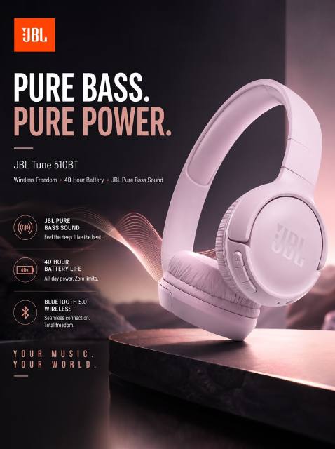 Kiwang JBL Headphones 510BT — Audio